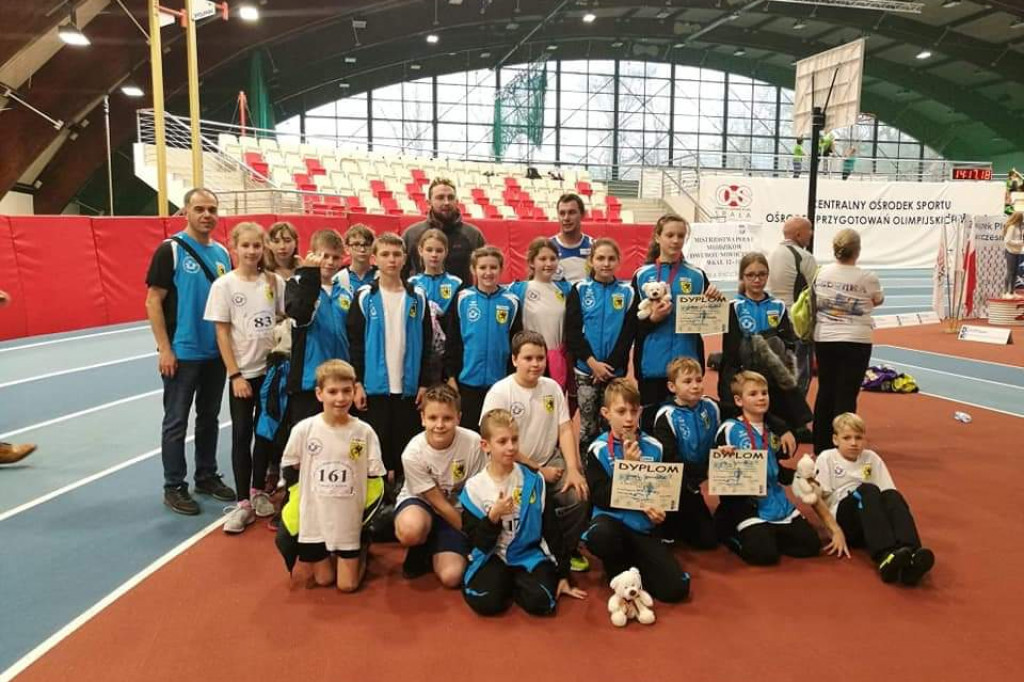 Klub Sportowy Pentathlon Szczecinek na zawodach w Spale