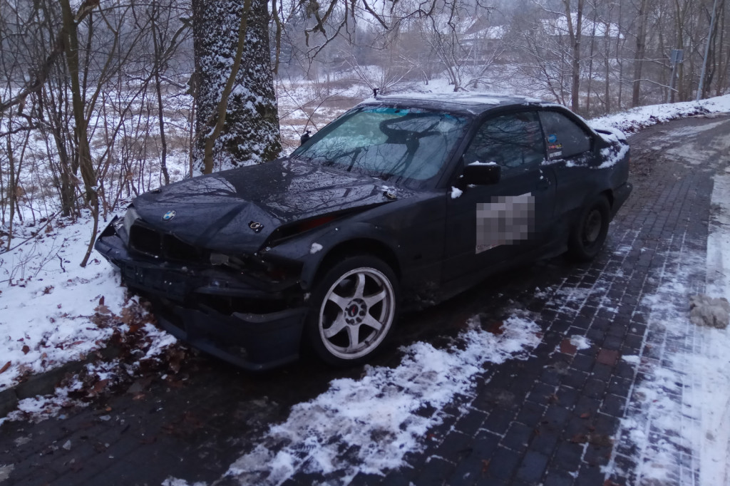 BMW rozbite - ul. Wilczkowska