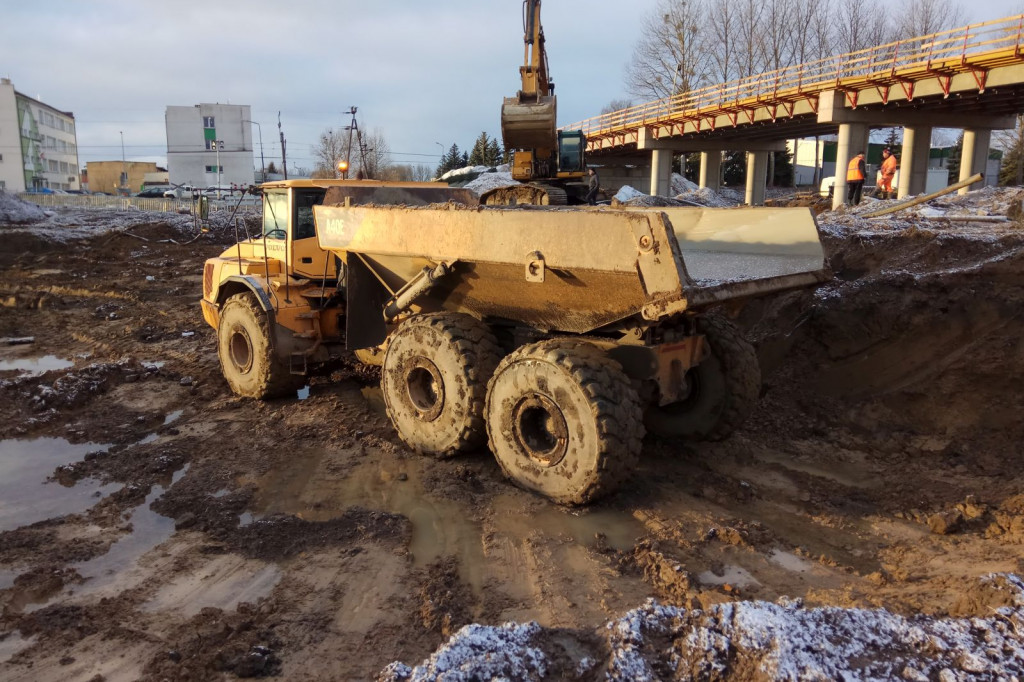Przejście dla pieszych. Szczecinek ul.Koszalińska - Bugno.