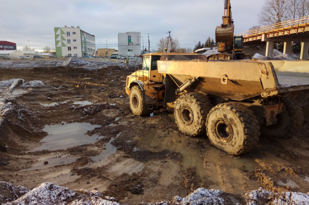 Przejście dla pieszych. Szczecinek ul.Koszalińska - Bugno.