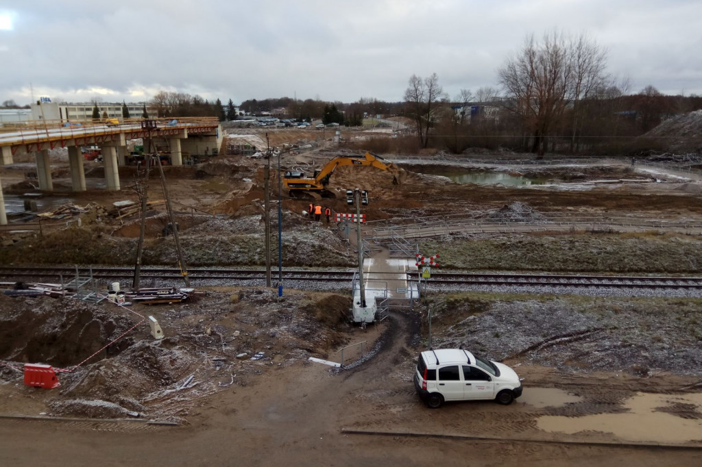 Przejście dla pieszych. Szczecinek ul.Koszalińska - Bugno.