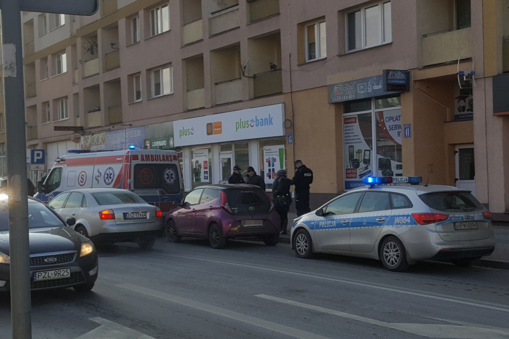 Potrącenie na psach, Szczecinek, ul. Wyszyńskiego