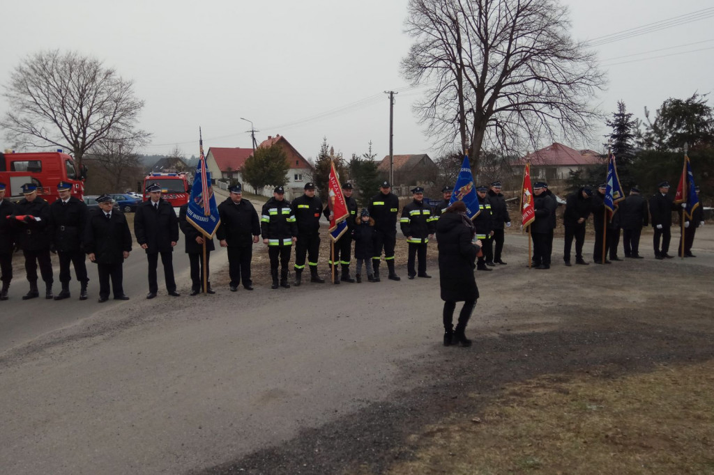 OSP Parsęcko, Oficjalne przekazanie wozu pożarniczego.