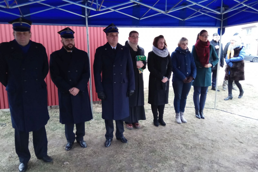 OSP Parsęcko, Oficjalne przekazanie wozu pożarniczego.