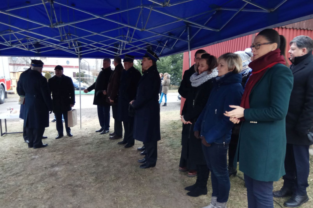 OSP Parsęcko, Oficjalne przekazanie wozu pożarniczego.