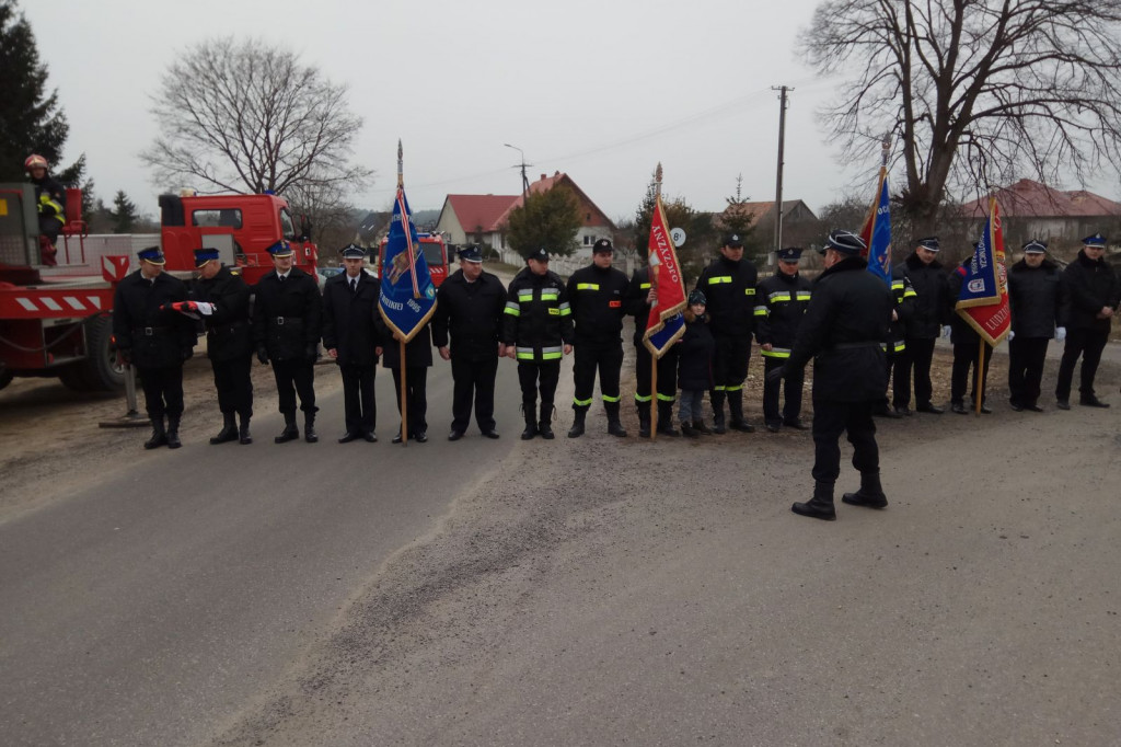 OSP Parsęcko, Oficjalne przekazanie wozu pożarniczego.