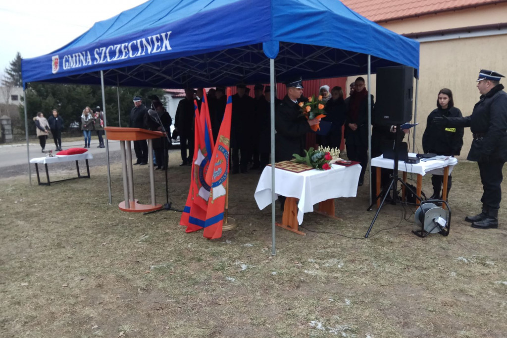 OSP Parsęcko, Oficjalne przekazanie wozu pożarniczego.