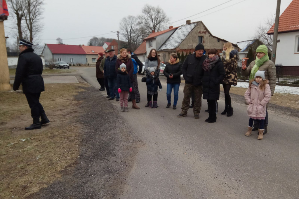 OSP Parsęcko, Oficjalne przekazanie wozu pożarniczego.