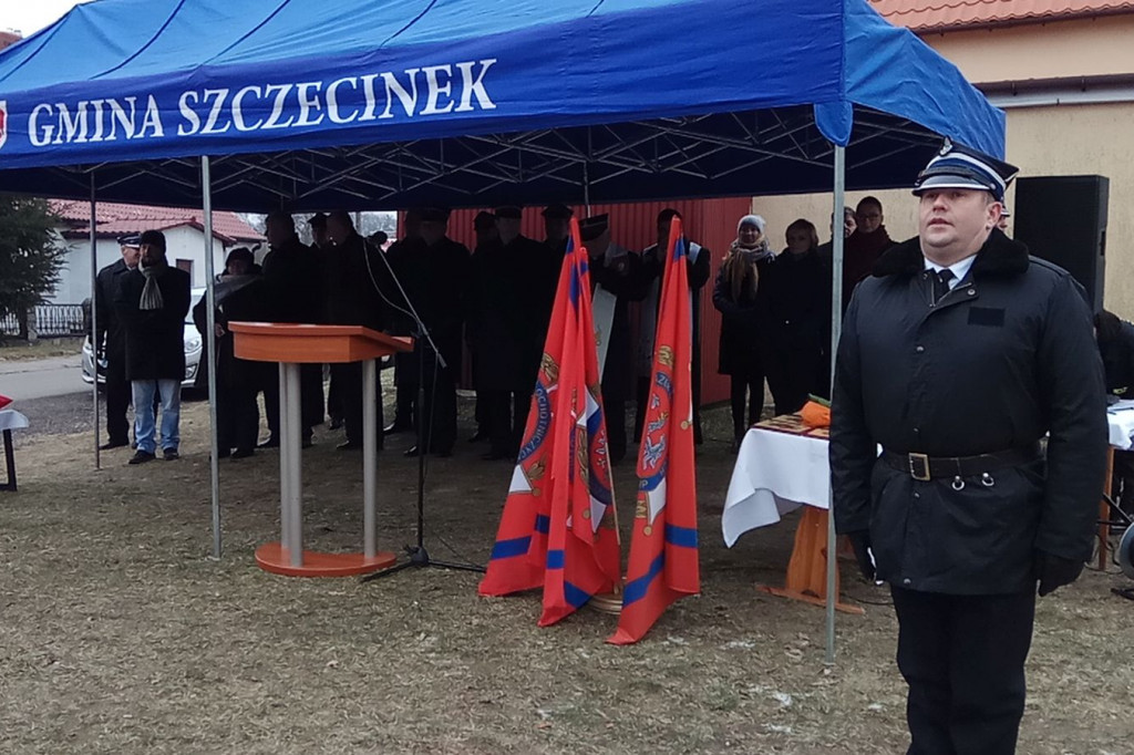 OSP Parsęcko, Oficjalne przekazanie wozu pożarniczego.