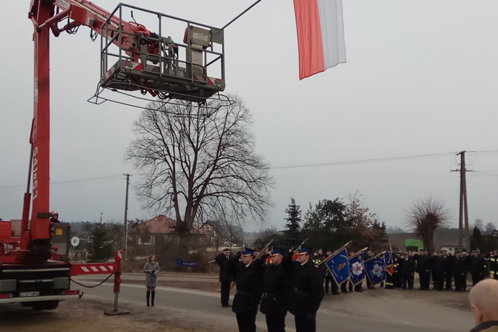 OSP Parsęcko, Oficjalne przekazanie wozu pożarniczego.