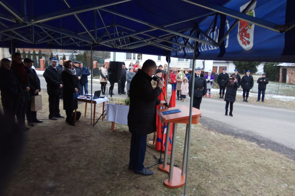 OSP Parsęcko, Oficjalne przekazanie wozu pożarniczego.