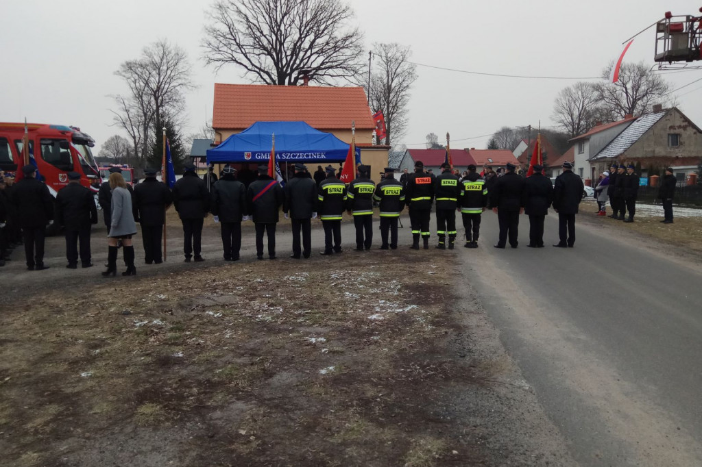 OSP Parsęcko, Oficjalne przekazanie wozu pożarniczego.