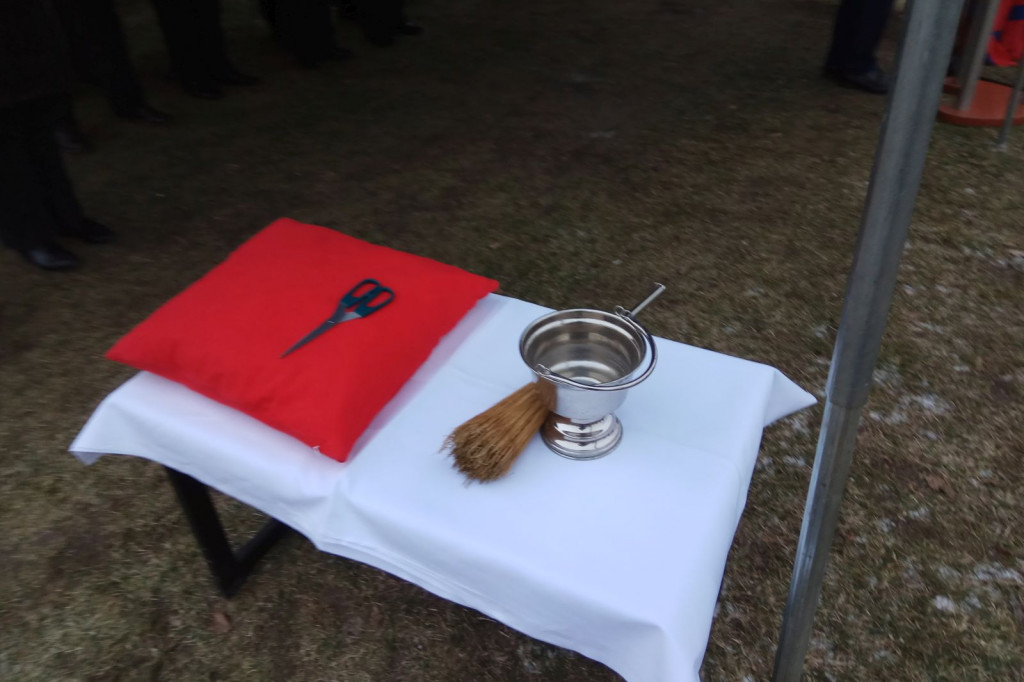 OSP Parsęcko, Oficjalne przekazanie wozu pożarniczego.