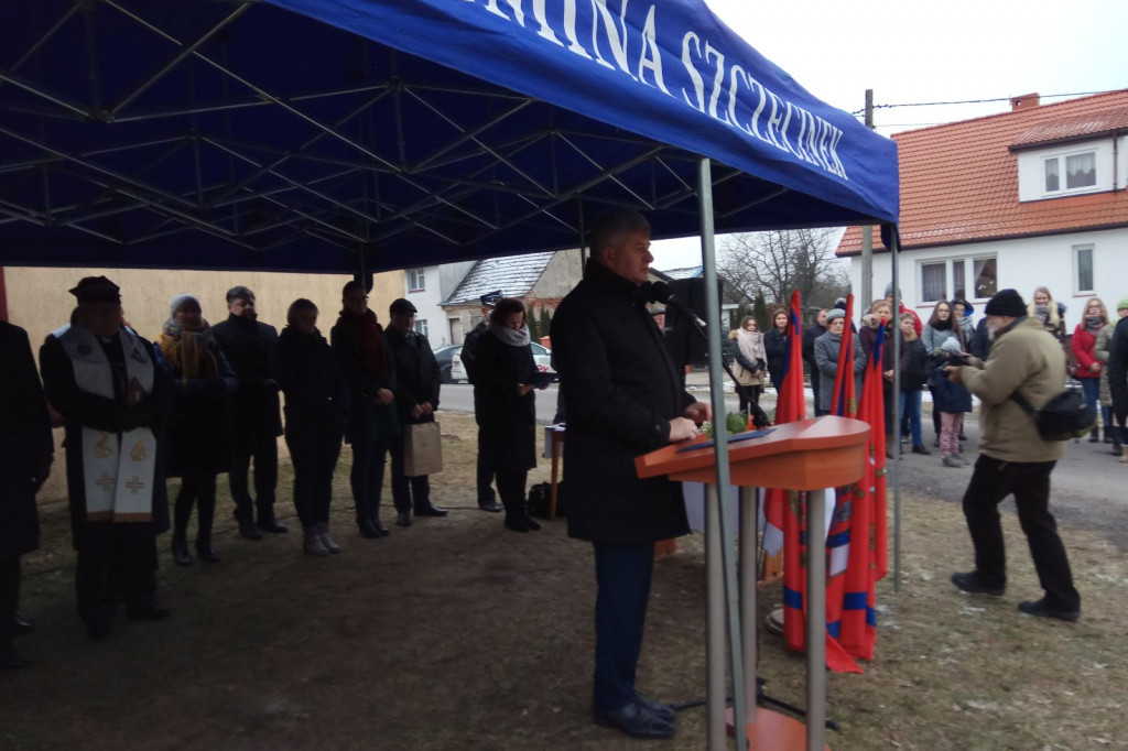 OSP Parsęcko, Oficjalne przekazanie wozu pożarniczego.