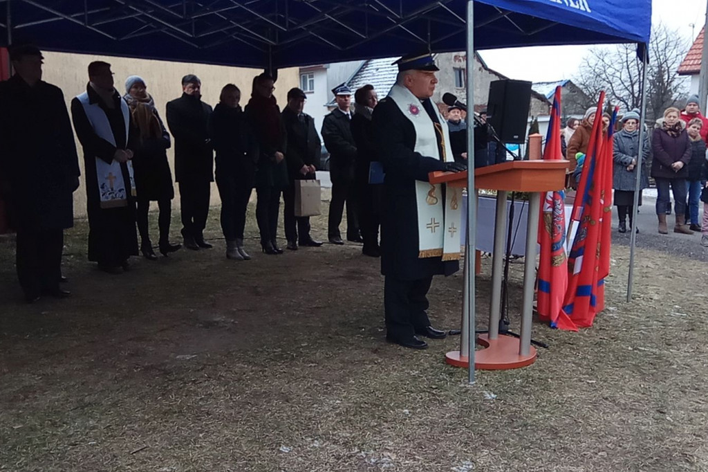 OSP Parsęcko, Oficjalne przekazanie wozu pożarniczego.