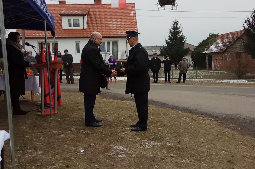 OSP Parsęcko, Oficjalne przekazanie wozu pożarniczego.