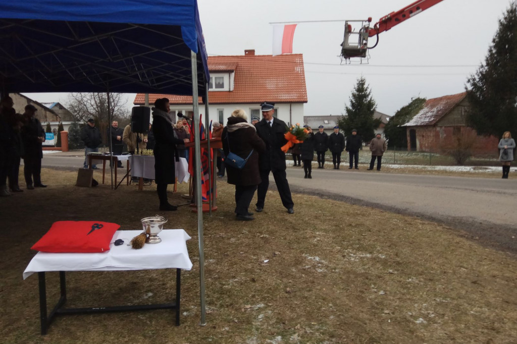 OSP Parsęcko, Oficjalne przekazanie wozu pożarniczego.