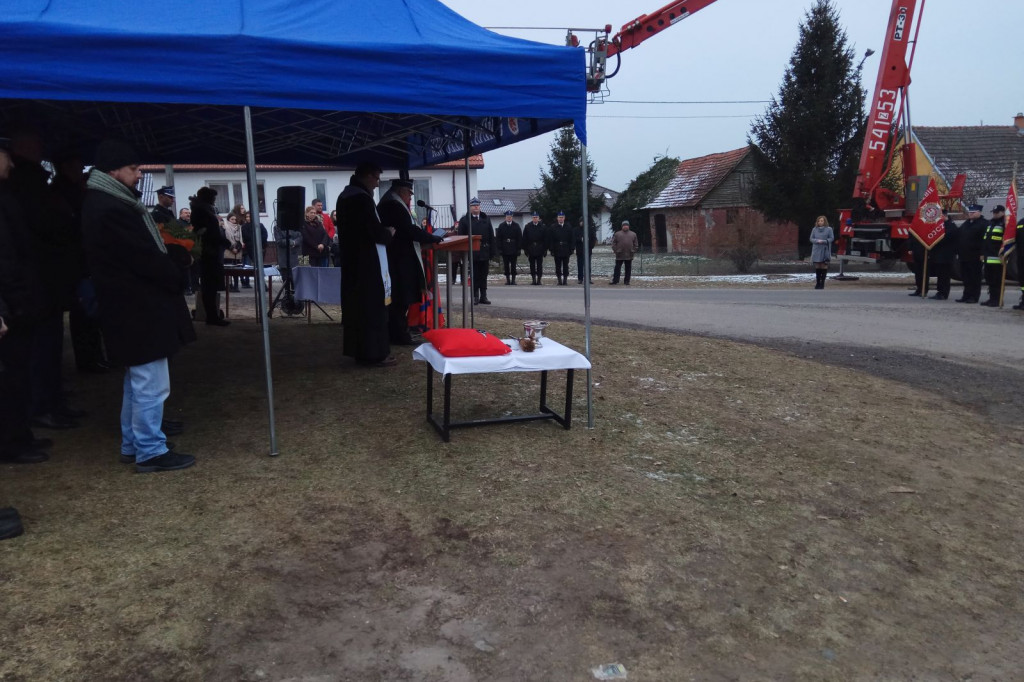 OSP Parsęcko, Oficjalne przekazanie wozu pożarniczego.