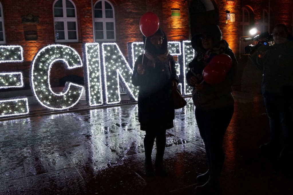 Szczecinek Murem za Owsiakiem