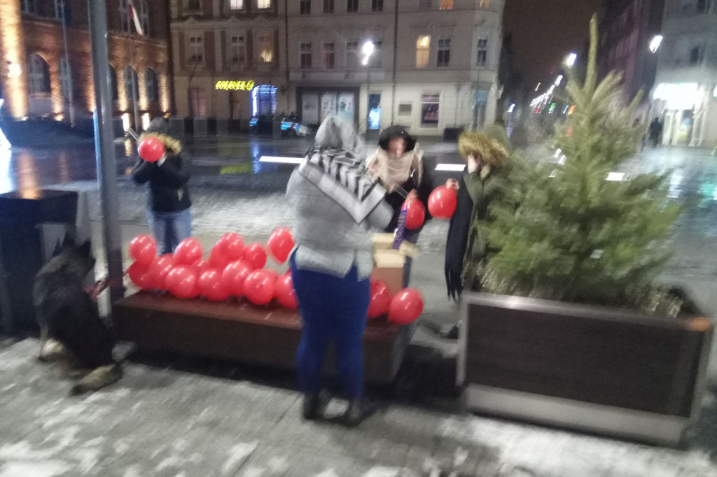 Szczecinek Murem za Owsiakiem