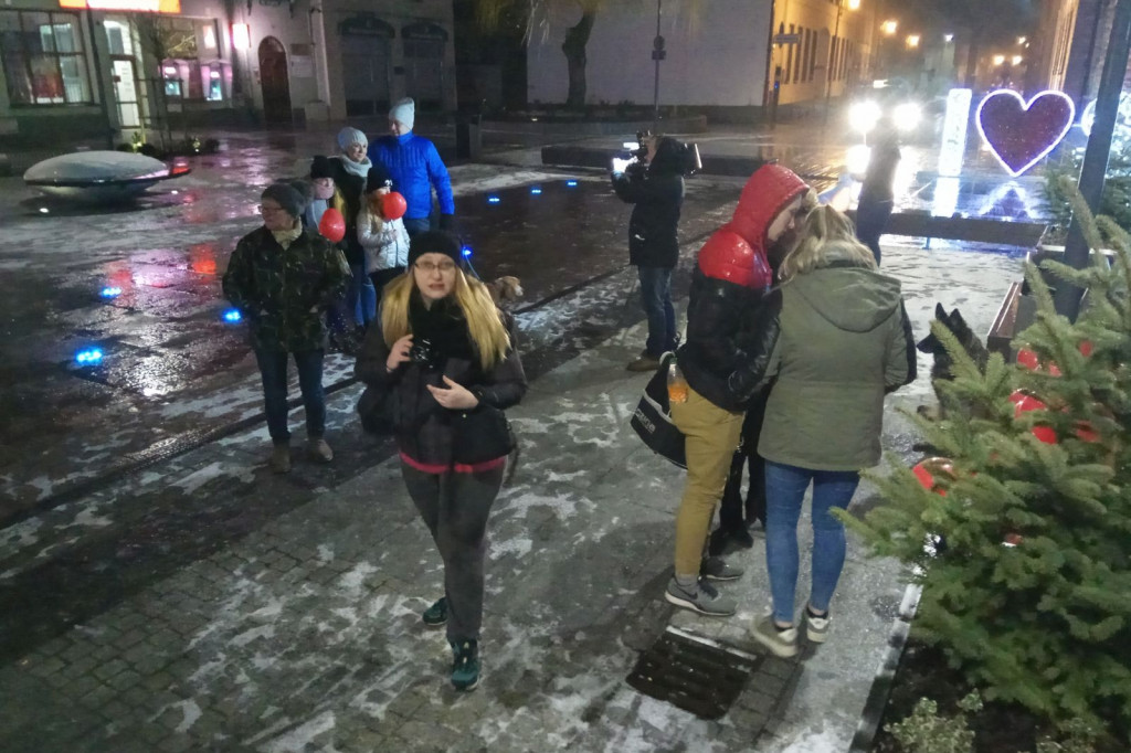 Szczecinek Murem za Owsiakiem