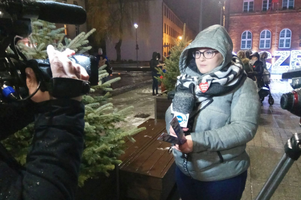 Szczecinek Murem za Owsiakiem