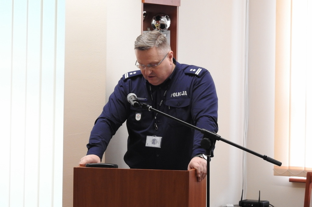 Odprawa roczna szczecineckich policjantów