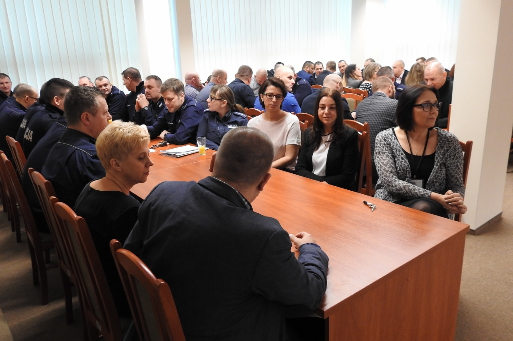 Odprawa roczna szczecineckich policjantów