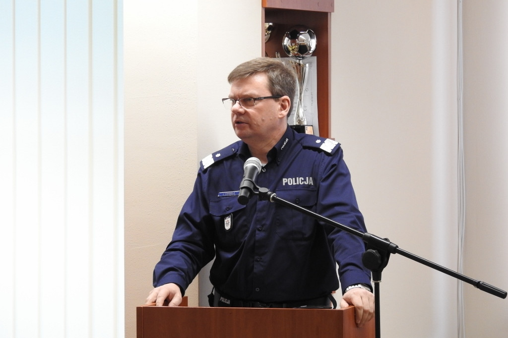 Odprawa roczna szczecineckich policjantów