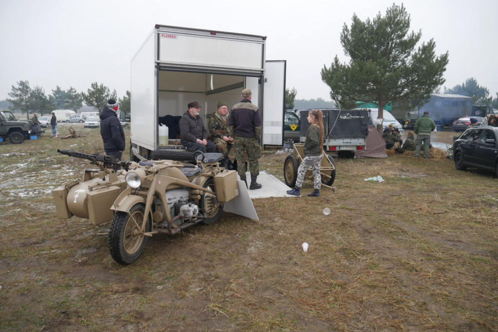 Zimowy zlot militarny w Bornem Sulinowie