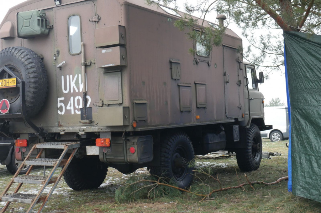 Zimowy zlot militarny w Bornem Sulinowie