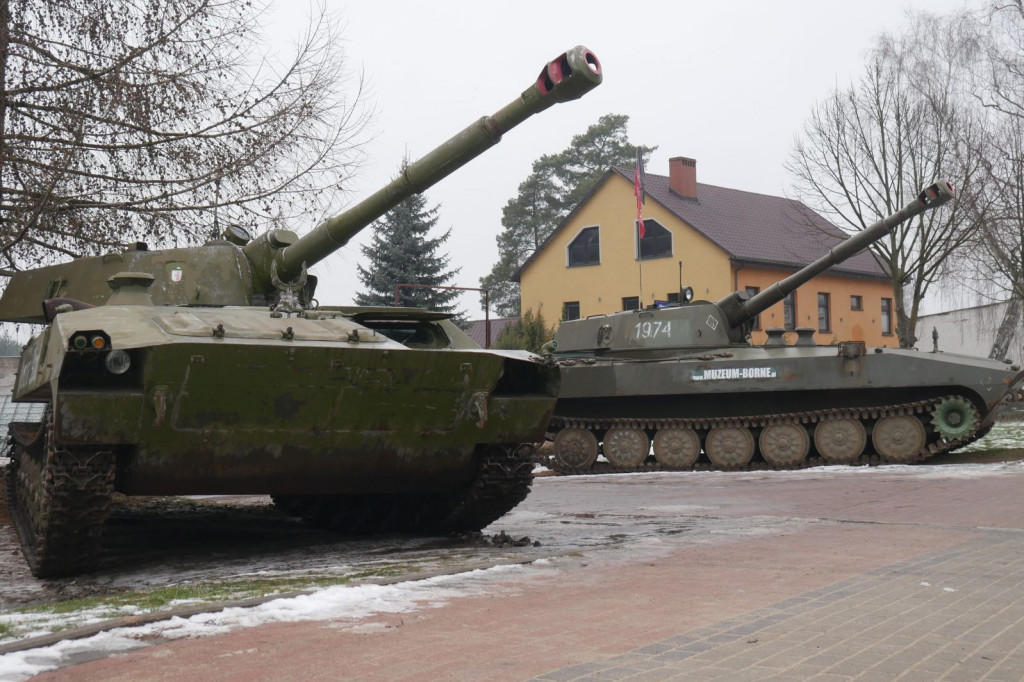 Zimowy zlot militarny w Bornem Sulinowie