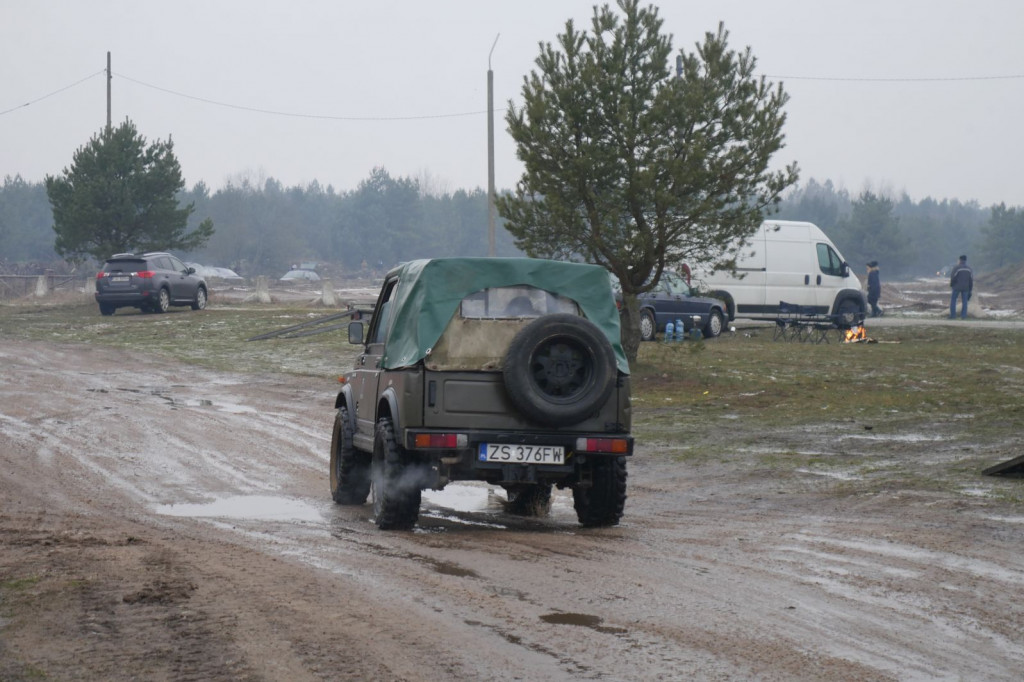 Zimowy zlot militarny w Bornem Sulinowie
