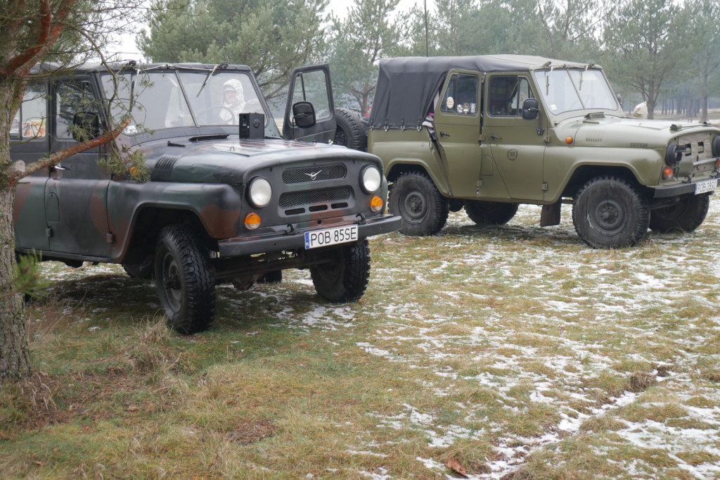 Zimowy zlot militarny w Bornem Sulinowie