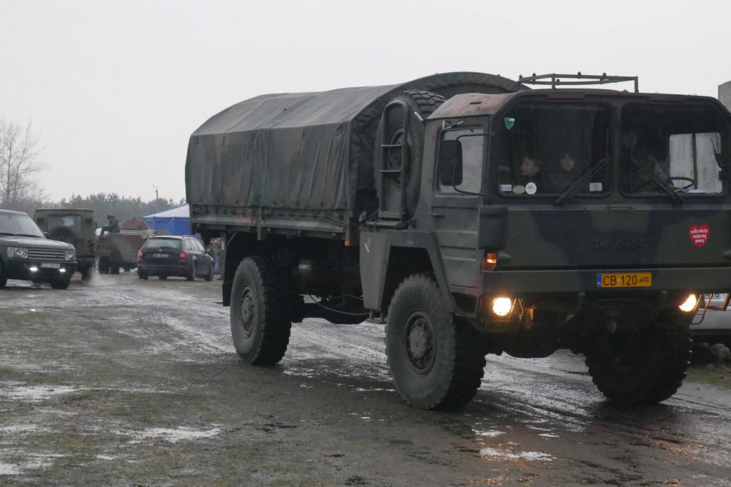 Zimowy zlot militarny w Bornem Sulinowie
