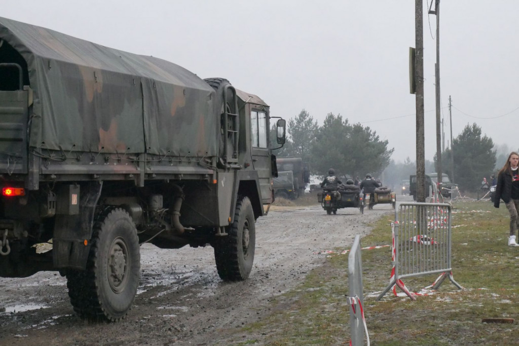 Zimowy zlot militarny w Bornem Sulinowie