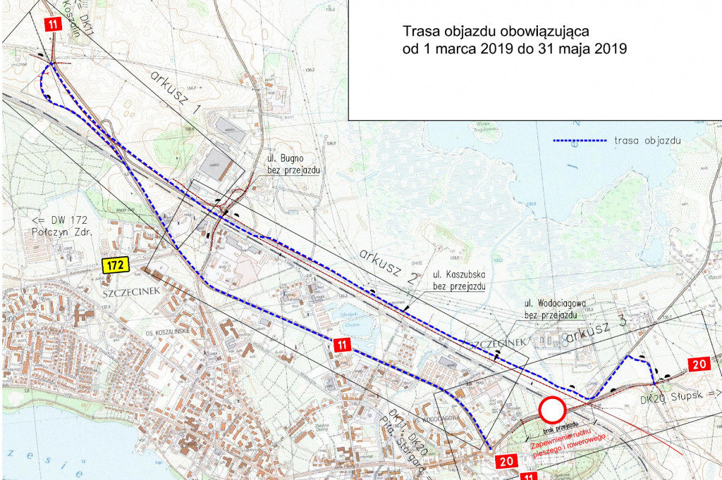 Słupska zamknięta będzie po połowie marca. Drogowcy szykują objazd