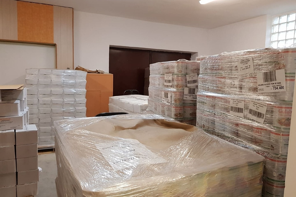 Kolejna dostawa do Magazynu Żywności