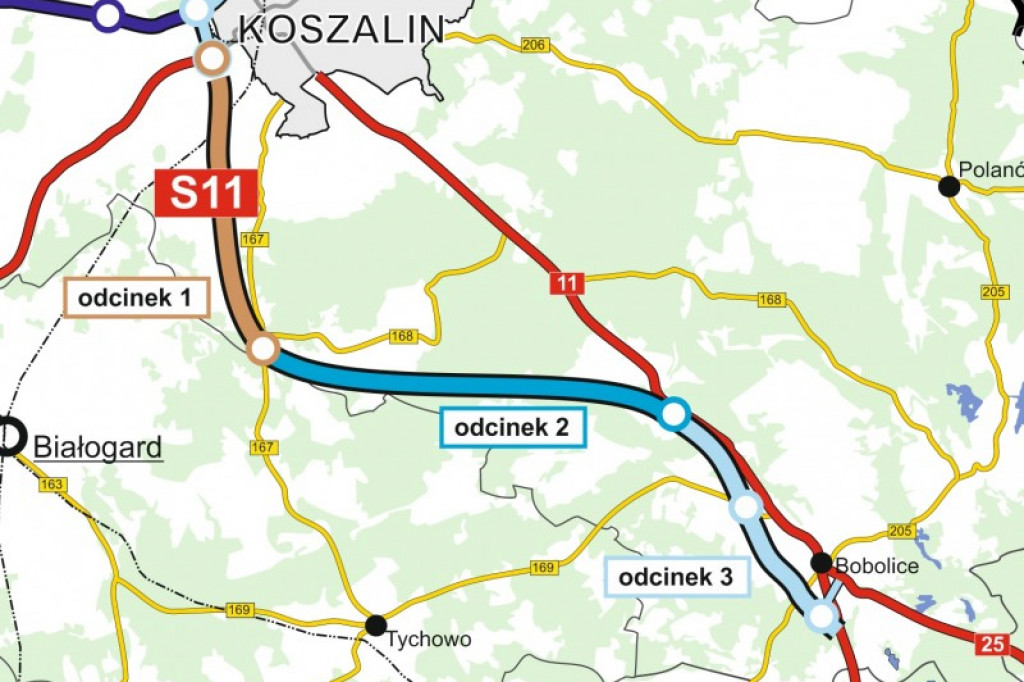 Ekspresówką do Koszalina. Jest przetarg na pierwszy etap