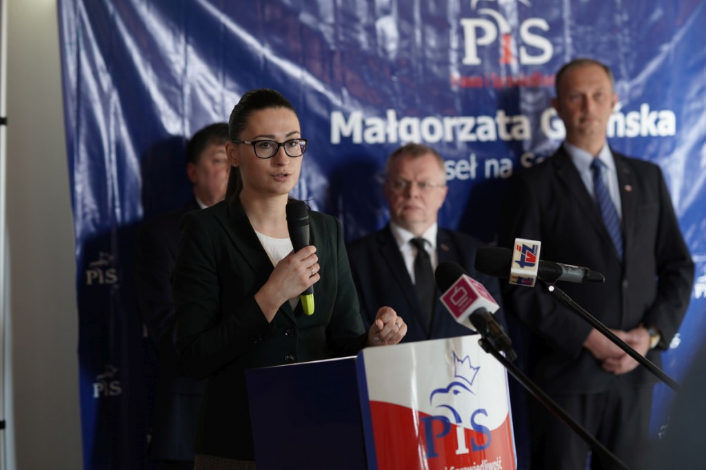 Małgorzata Golińska o wizycie ministra i piątce Morawieckiego [WIDEO]