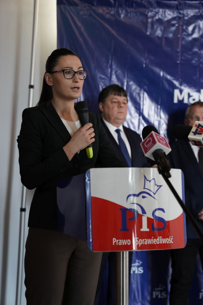 Małgorzata Golińska o wizycie ministra i piątce Morawieckiego [WIDEO]