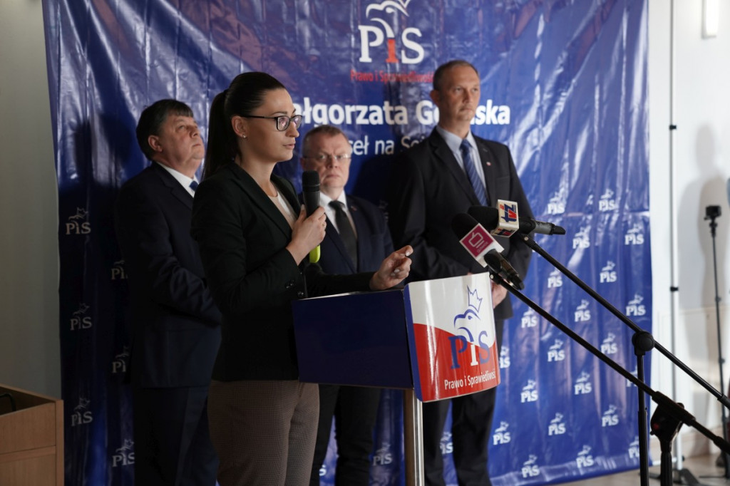 Małgorzata Golińska o wizycie ministra i piątce Morawieckiego [WIDEO]