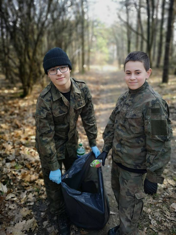 Trash Challenge - świetna akcja dotarła do Szczecinka