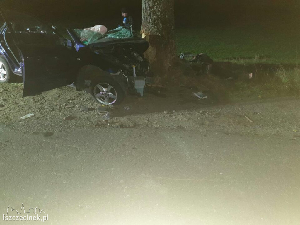 Tragiczny wypadek pod Szczecinkiem. Zginął młody mężczyzna