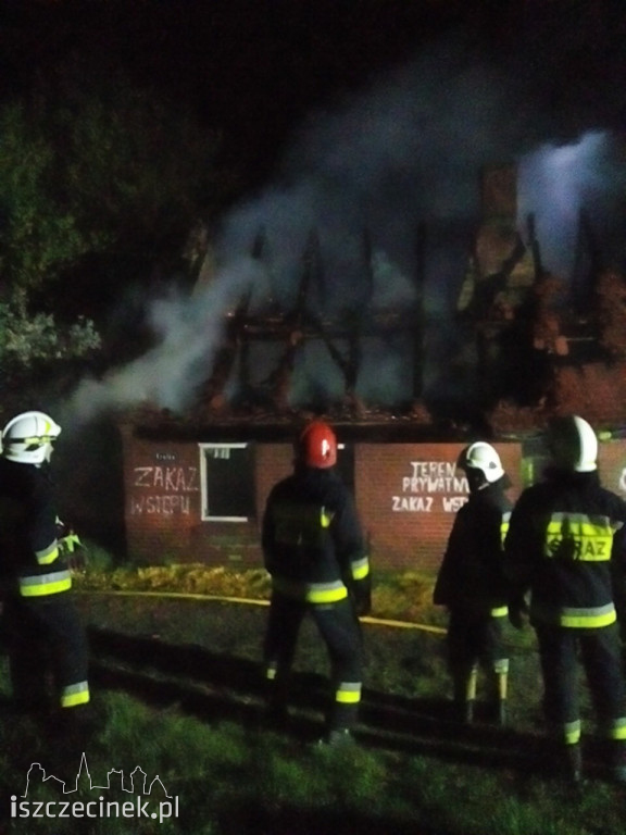 Kolejny pożar pustostanu w Grzmiącej