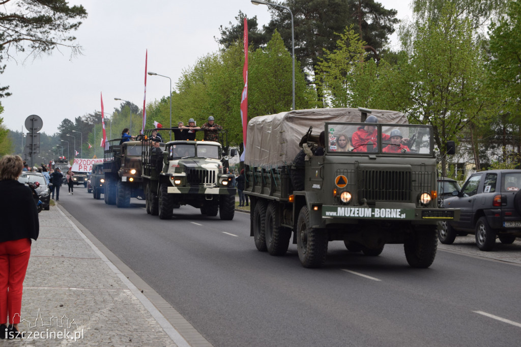 Pochód pierwszomajowy przeszedł ulicami Bornego Sulinowa