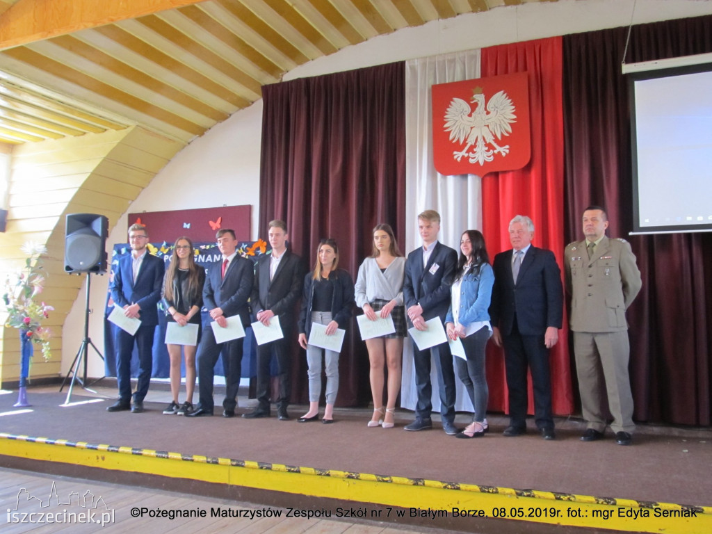 Pożegnanie z maturzystami. Dziękujemy, że byliście z nami!