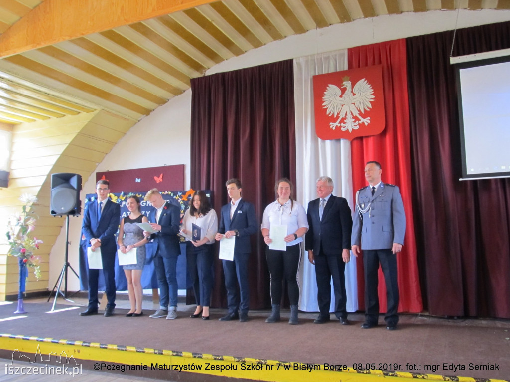 Pożegnanie z maturzystami. Dziękujemy, że byliście z nami!