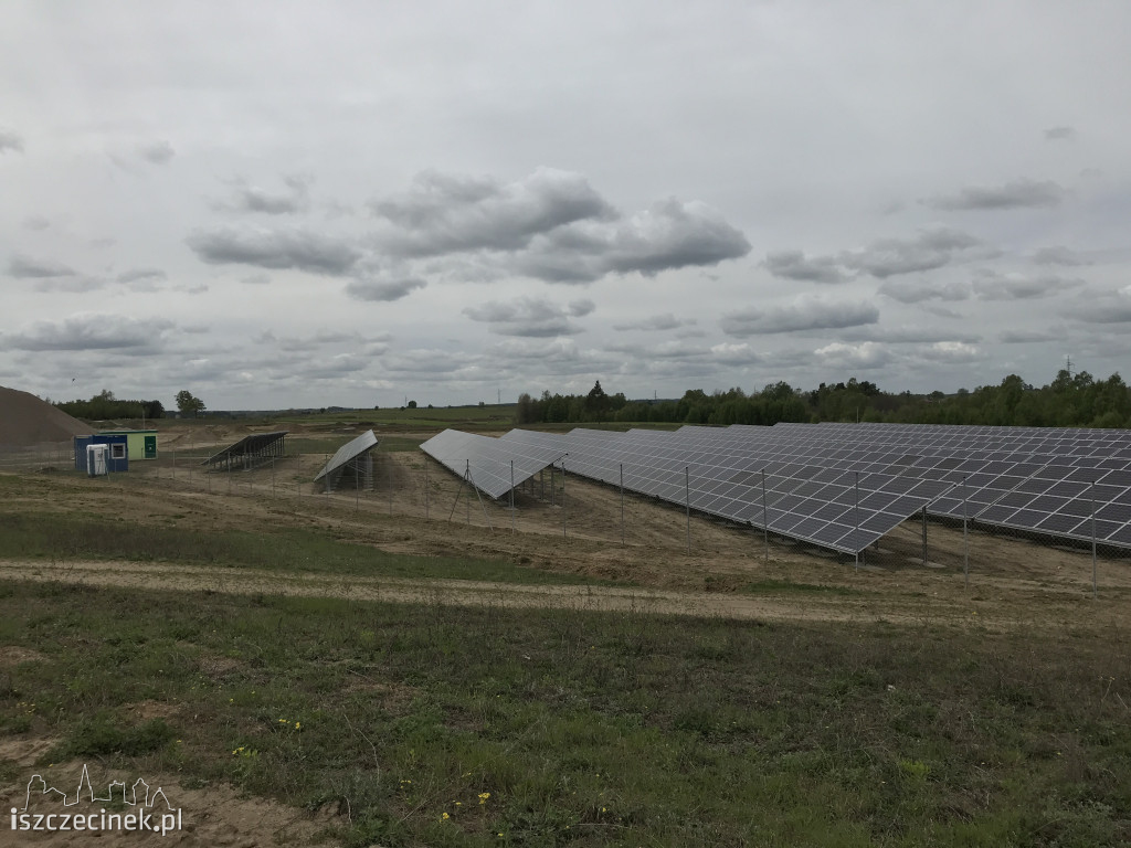 Żwirownia w Parsęcku zbudowała farmę fotowoltaiczną