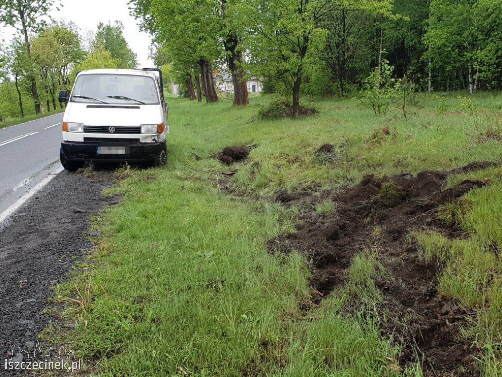 Chwila nieuwagi doprowadziła do kolizji